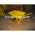 Qingdao manufacturer french commercial wheelbarrow WB6400 large capacity concrete wheelbarrow